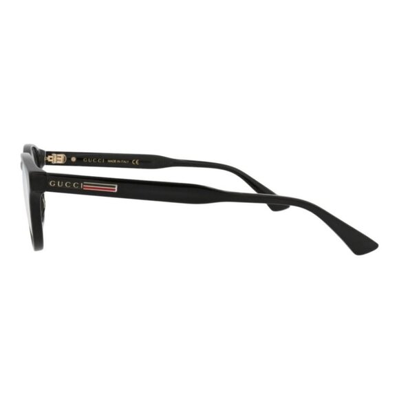 Gucci Unisex Round/Oval Black Black Transparent Fashion Designer Eyewear - Picture 3 of 4